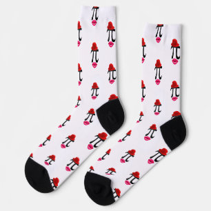 Mathematics kiss Symbol 14 Happy März Numbers Pi Socken