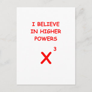 mathematics postkarte