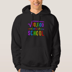 Mathematik 100 Tage Mathematiklehrer 100 Tage Hoodie