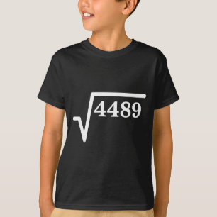 Mathematik 4489, Perfekter Quadratischer Mathemati T-Shirt