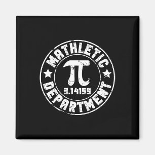 Mathematik-Abteilung 3.14159 Pi-Tag Mathematik-Leh Magnet