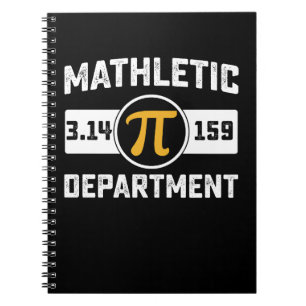 Mathematik-Abteilung Pi-Tag Mathematik Vintage Notizblock