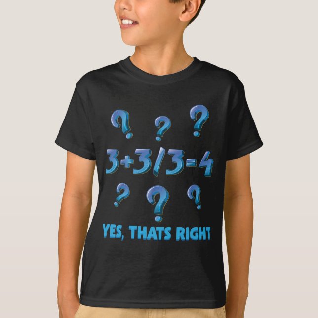 Mathematik Berechnung Schüler Bildung Mathematiker T-Shirt (Vorderseite)