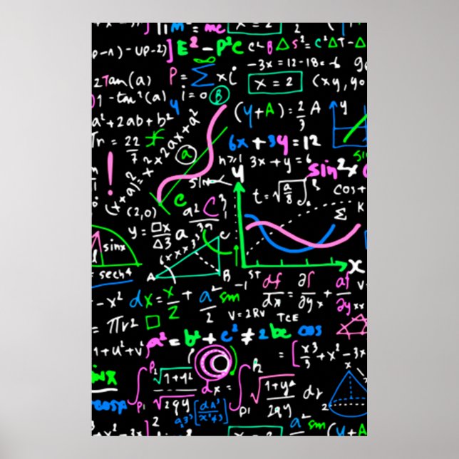 Mathematik-Bildung Poster (Vorne)