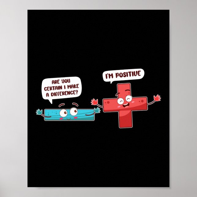 Mathematik bist du sicher, dass ich einen Untersch Poster (Vorne)