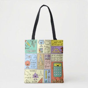 Mathematik, bunte Vintage Banner.