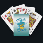 Mathematik Chick #7 Spielkarten<br><div class="desc">Dieses schöne Küken- und Sternbild in Blau macht ein perfektes und einzigartiges Geschenk. Wir alle kennen jemanden,  der diesen Artikel wirklich genießen wird. Überraschen Sie sie oder verwöhnen Sie sich selbst.</div>