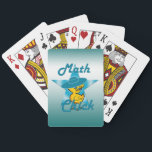 Mathematik Chick #7 Spielkarten<br><div class="desc">Dieses schöne Küken- und Sternbild in Blau macht ein perfektes und einzigartiges Geschenk. Wir alle kennen jemanden, der diesen Artikel wirklich genießen wird. Überraschen Sie sie oder verwöhnen Sie sich selbst.</div>