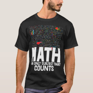 Mathematik das einzige Thema, das Kleinkind Mathle T-Shirt