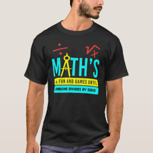 Mathematik de leacher School Uni Student Mathemati T-Shirt