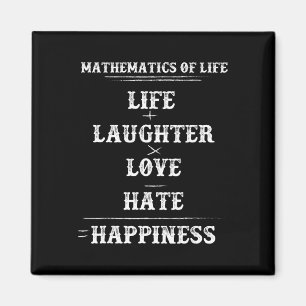 Mathematik des Lebens Komplexe Gleichungsformel Ma Magnet