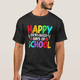 Mathematik Formel 100 Tage der Schule Cool Mathema T-Shirt