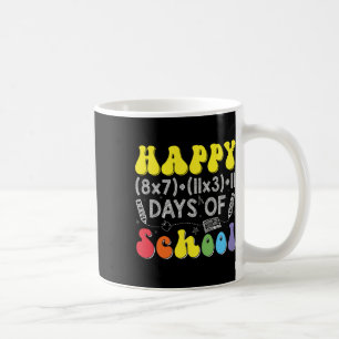 Mathematik Formel 100 Tage der Schule Funny Mathe Kaffeetasse