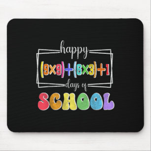 Mathematik Formel 100 Tage der Schule Funny Mathe Mousepad