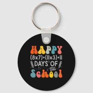 Mathematik Formel 100 Tage der Schule Funny Mathe  Schlüsselanhänger