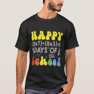Mathematik Formel 100 Tage der Schule Funny Mathe T-Shirt