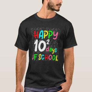 Mathematik Formel 100 Tage der Schule Mathematik L T-Shirt