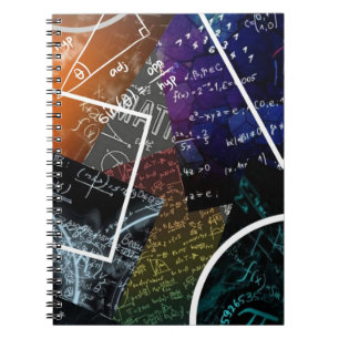 Mathematik Formel Spiral Notebook Notizblock