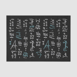 Mathematik formuliert Mathematik Physik Lehrer Seidenpapier