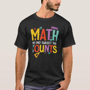 Mathematik für Frauen Männer Mathematiker 10 T-Shirt