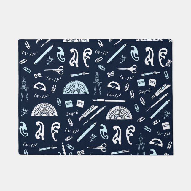 Mathematik Fußmatte (Vorderseite)