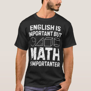 Mathematik Geometrie Sprichwort Schule Geschenk Ro T-Shirt