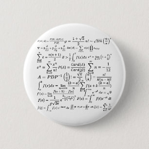 Mathematik-Gleichungen und Formeln Button