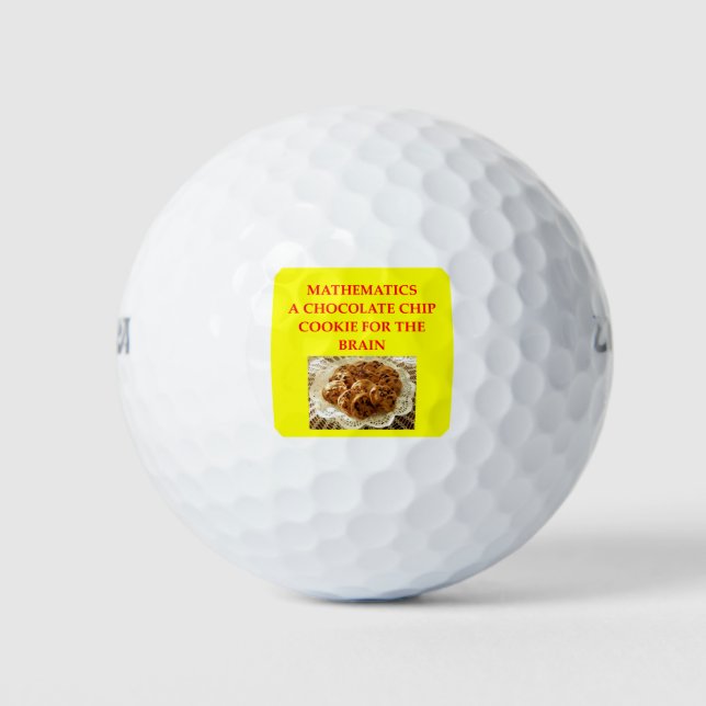 MATHEMATIK GOLFBALL (Vorderseite)