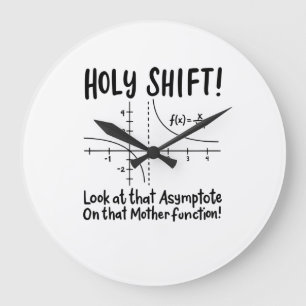 Mathematik Große Wanduhr