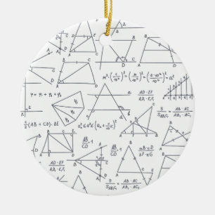 Mathematik Handgeschriebene Berechnungen Illustrat Keramik Ornament