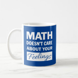 Mathematik interessiert die Tasse von Weißtext ni