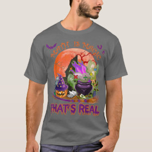 Mathematik ist Magie, das ist echtes lustiges Math T-Shirt