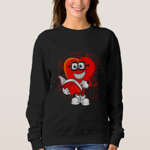 Mathematik ist meine Liebe Herzform Mathematik Leh Sweatshirt