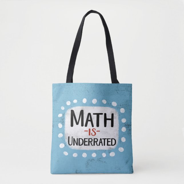 Mathematik ist zu viel Beutel (Vorderseite)