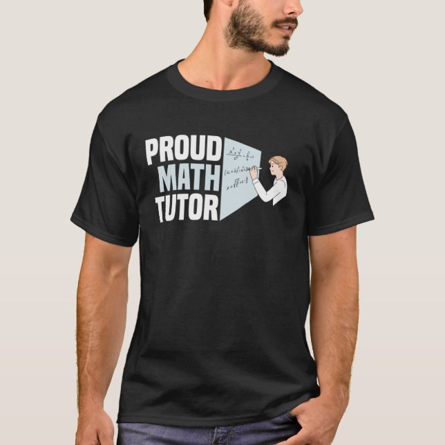 Mathematik Lehrer Bildung Schule Erzieher Math Tut T-Shirt (Vorderseite)