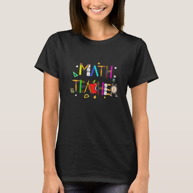 Mathematik Lehrer Computation Mathematiker Mathema T-Shirt (Vorderseite)