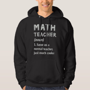 Mathematik Lehrer Definition Schule 1 Hoodie
