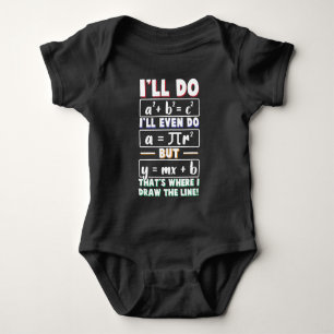 Mathematik Lehrer Geek Mathematik Nerd Formel pi T Baby Strampler