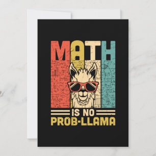 Mathematik Lehrer Mathe ist kein Problem Feiertagskarte