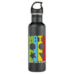 Mathematik Lehrer Mathematik Behalte Sie in Form Edelstahlflasche