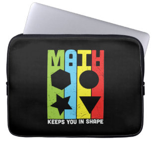 Mathematik Lehrer Mathematik Behalte Sie in Form Laptopschutzhülle