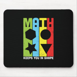 Mathematik Lehrer Mathematik Behalte Sie in Form Mousepad