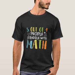 Mathematik Lehrerkampf mit Mathematik T-Shirt