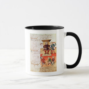 Mathematik-Lektion, von einer mathematischen Tasse