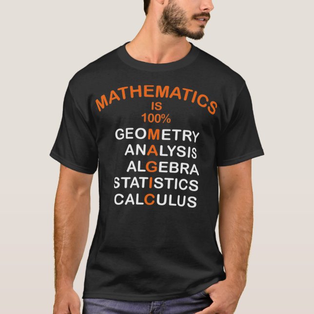 Mathematik Mathematik ist Magie Premium  T-Shirt (Vorderseite)