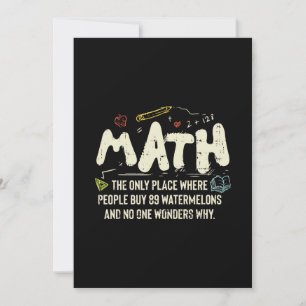 Mathematik Mathematik Mathematik Lehrer Geschenk Einladung