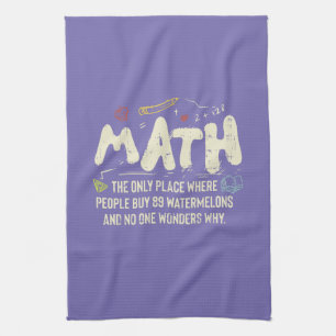 Mathematik Mathematik Mathematik Lehrer Geschenk Geschirrtuch