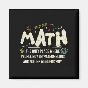 Mathematik Mathematik Mathematik Lehrer Geschenk Magnet