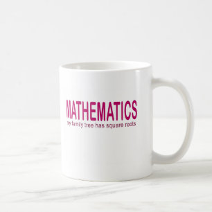 Mathematik _mein Stammbaum hat Quadratwurzeln Tasse