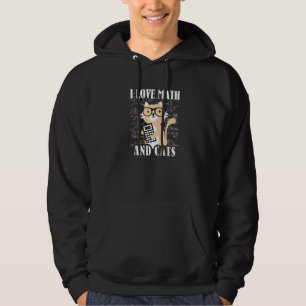 Mathematik Nerd Mathematiker Cat Lover I Liebe Mat Hoodie